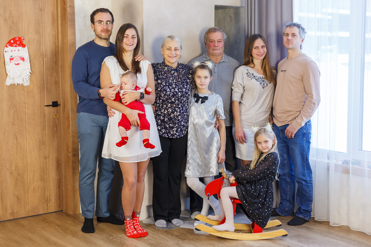 Семейная фотосессия в Санкт-Петербурге.